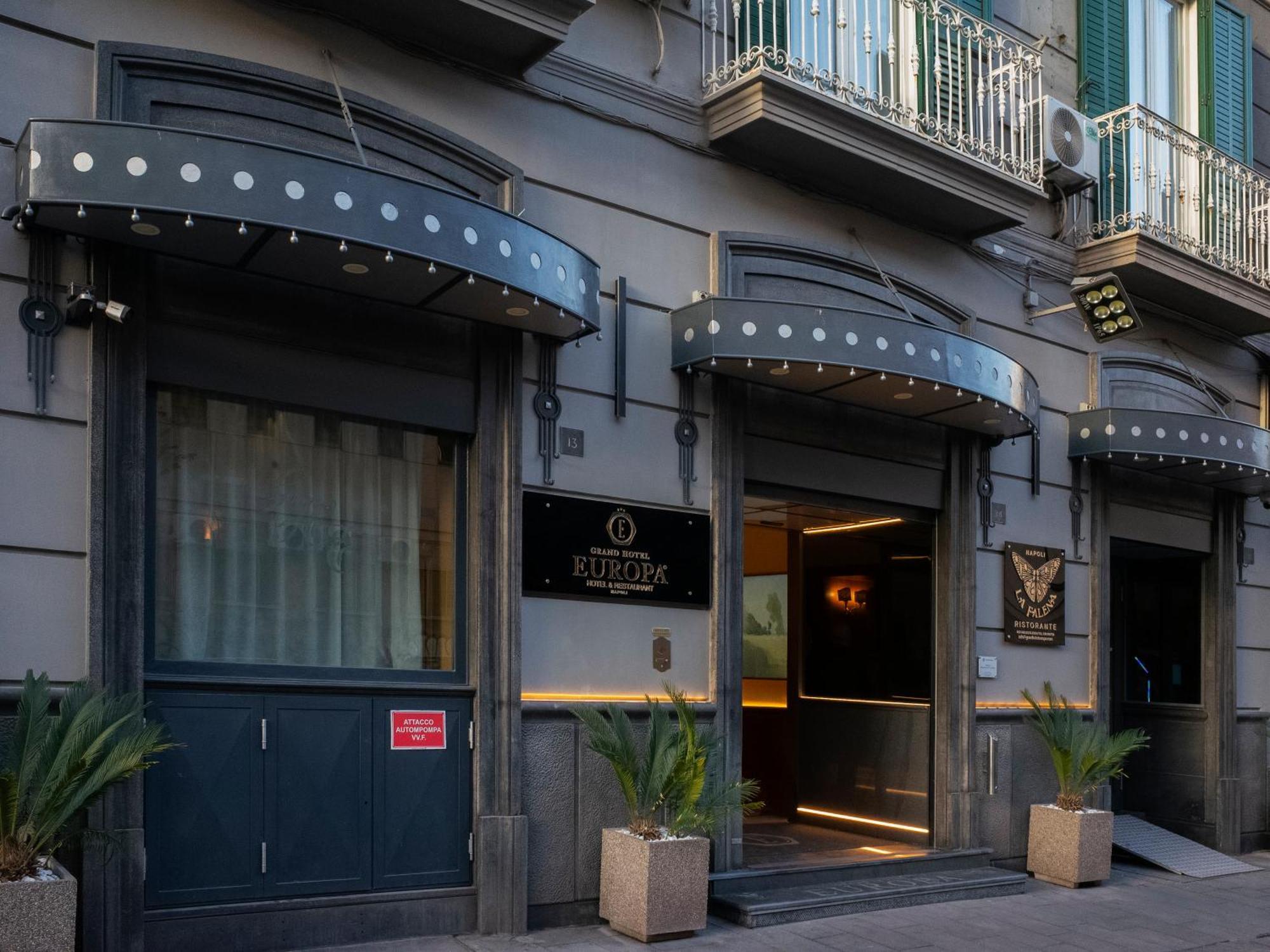 欧洲大酒店 那不勒斯 外观 照片