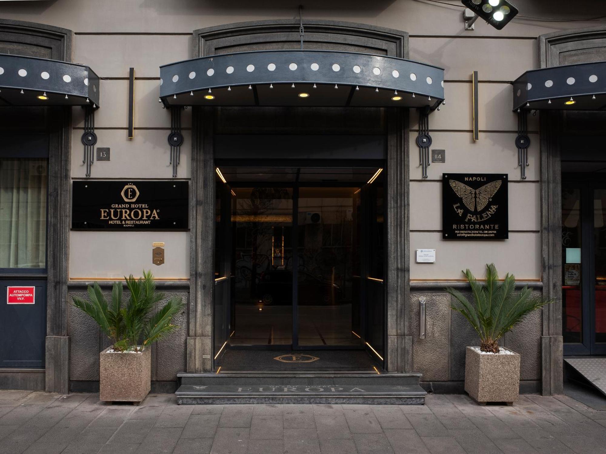 欧洲大酒店 那不勒斯 外观 照片